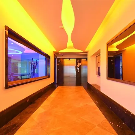 Yekta Atrium Two-room For Rent Just 350 Meters From The Sea In Mahmutlar, Comfortable Living By The Coast 아파트 *