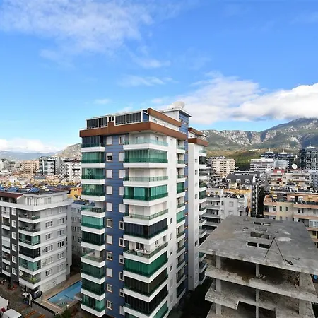 Yekta Atrium Two-room For Rent Just 350 Meters From The Sea In Mahmutlar, Comfortable Living By The Coast 아파트 *
