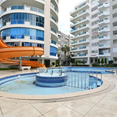 아파트 Yekta Atrium Two-room For Rent Just 350 Meters From The Sea In Mahmutlar, Comfortable Living By The Coast