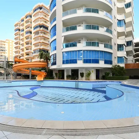 Yekta Atrium Two-room For Rent Just 350 Meters From The Sea In Mahmutlar, Comfortable Living By The Coast Apartment